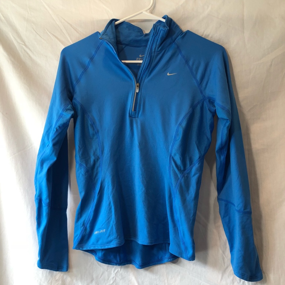Nike Women's Blue Dri-FIT Sweater